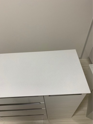 キッチンカウンター　レンジ台　2口コンセント付き