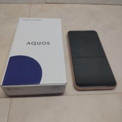 Povo対応端末 シャープ アクオス sense3 basic