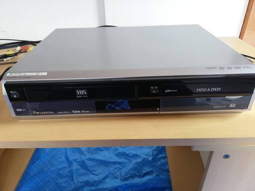 決まりました【VHS一体型ハイビジョンDVDレコーダー】