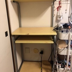 パソコン　デスク　無料であげます
