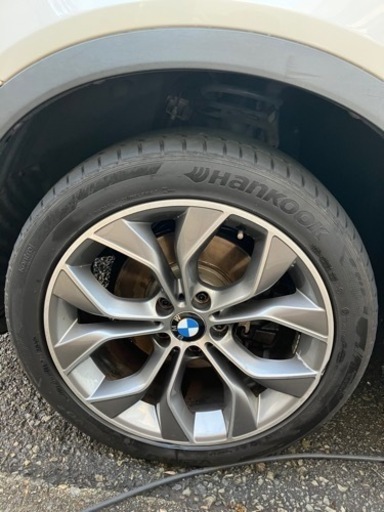 定価40万円！　BMW X3 オプションホイール　19インチ　タイヤ二本交換
