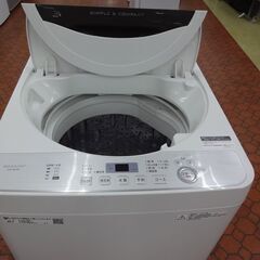 ID 067295 洗濯機 シャープ4.5K 2019年製 ES-DE4C-T