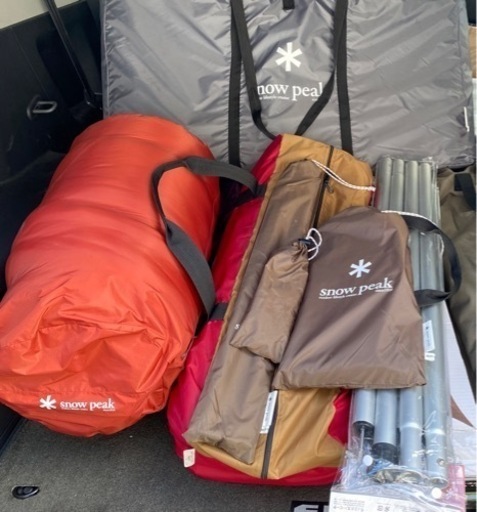 【未使用】スノーピークキャンプセット
