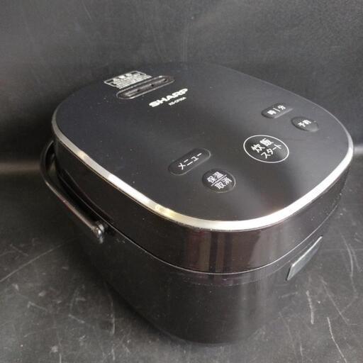【予約済み】中古品 SHARP シャープ 3合炊き 炊飯器 炊飯ジャー KS-CF05A 2019年製 ブラック