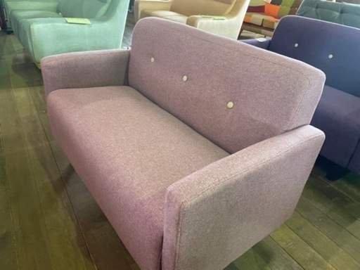 パープルソファー新品9,800円