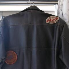 ブランド品‼️👍️革のジャケット、ブランド品‼️👍️男女兼用。最終値下げしました。💦の画像