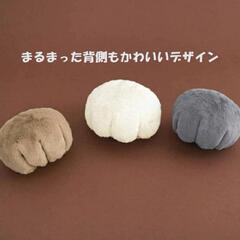 コスメポーチ ねこ肉球 (茶色)の画像