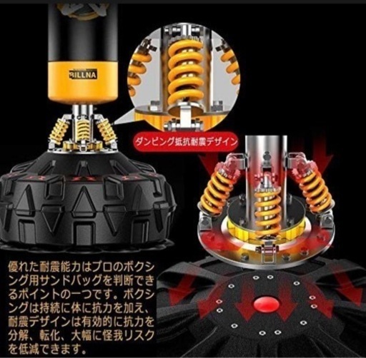 美原店　サンドバッグ　吸盤付き　スタンディングバッグ　総合格闘技 ボクシング ムエタイ 空手 テコンドー　スタンド型　ECO BODY