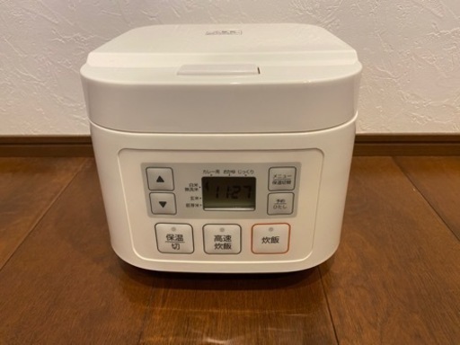 炊飯器 3合炊き