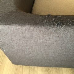 【無料！】カウチ付きソファ 大きめの画像