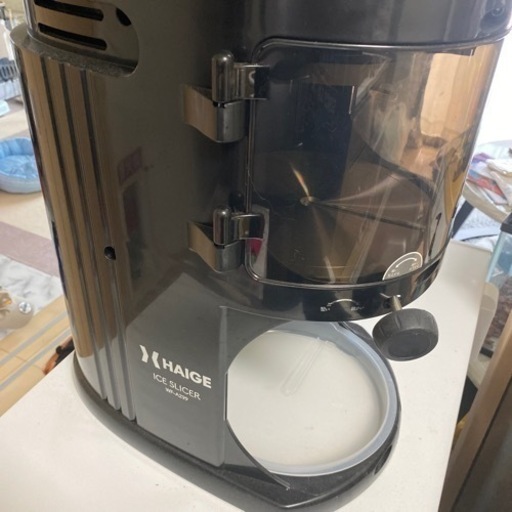 今日引き取り限定ハイガー業務用フワフワかき氷器