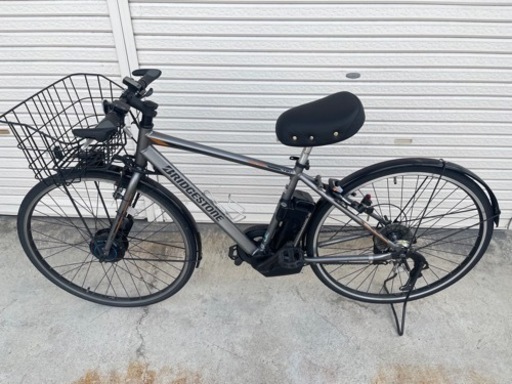 最終値下げ85000円　今週末で購入者がいない場合他の方に譲ります。TB1e 2021年モデル 電動アシスト自転車 ブリヂストン カゴ付き　大阪限定