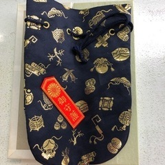 【値下げ！未使用品】御賽袋（巾着袋）財弁天　御守り金運アップ　の画像
