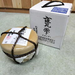 甕雫 かめしずく 本格焼酎 29.7.18 詰口日 京屋酒造 900ml 箱入 未開栓の画像