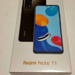【新品 未開封】Xiaomi Redmi Note 11 日本語...