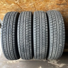 極上タイヤ　DUNLOP ダンロップ　ウィンターマックス SJ8 175/80R16 スタッドレス タイヤ　2017年製　16インチ