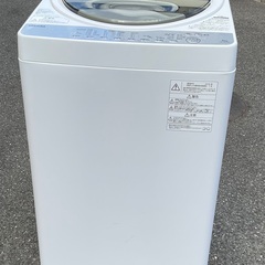 【RKGSE-864】特価！東芝/6kg/全自動洗濯機/AW-6G6/中古/2019年製/当社より近隣地域無料配達