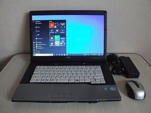 高速SSD120GB搭載　第三世代 Core i5 3340M FUJITSU LIFEBOOK E752/F ノートパソコン 　バッテリー不良　(3984)