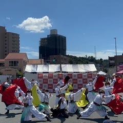 よさこいで体力作り − 愛知県
