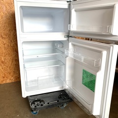 【高年式】YAMADA SELECT(ヤマダセレクト) YRZC09H1 2ドア冷蔵庫 (87L・右開き) 2021年/定価2万6千円程の画像