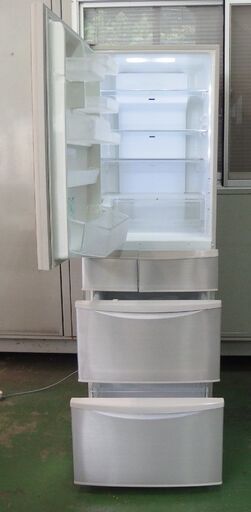  Panasonic パナソニック NR-E438TL-N 冷凍冷蔵庫 426L 5ドア 2014年製　USED