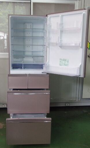 三菱 MR-B46Z ノンフロン冷凍冷蔵庫 455L 5ドア 2015年製　USED