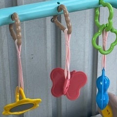 A22★美品！ピープル◇うちの赤ちゃん世界一 スマート知育ジム&ウォーカー①◇ベビー用品◇PEOPLEの画像