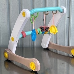 A22★美品！ピープル◇うちの赤ちゃん世界一 スマート知育ジム&ウォーカー①◇ベビー用品◇PEOPLEの画像