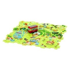 ミキハウス　パズルトレインの画像