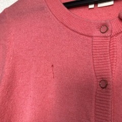 M418-13 kate spade ケイトスペード カーディガン ボレロ ピンク XS の画像