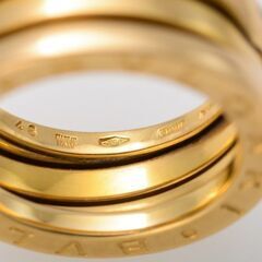 BVLGARI(ブルガリ) B-zero1(ビーゼロワン) 3バンドリング 750YG 品番b21-285の画像