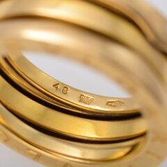 BVLGARI(ブルガリ) B-zero1(ビーゼロワン) 3バンドリング 750YG 品番b21-285の画像