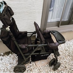 2人乗りベビーカー　joovyの画像