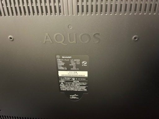 テレビ50インチ位　HDD dvdレコーダーセット