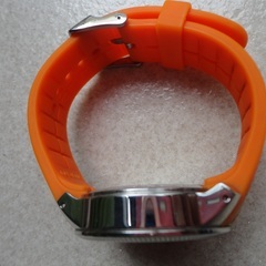 ②際立つサマーオレンジ色 Swatch Watch スウォッチ 鮮やかなオレンジ の画像