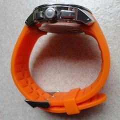 ②際立つサマーオレンジ色 Swatch Watch スウォッチ 鮮やかなオレンジ の画像