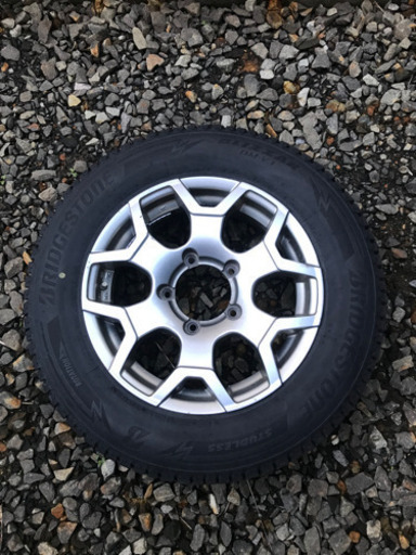【問い合わせ多数のため一旦受付停止】バリ山ジムニー スタッドレスホイール4本セット