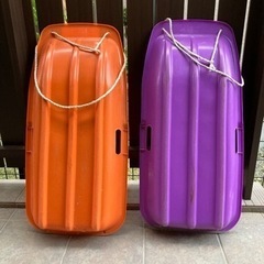 【お取引先決まりました】【お譲りします】そり　2台の画像