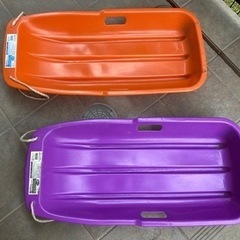【お取引先決まりました】【お譲りします】そり　2台の画像