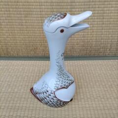 アヒルの置物？アヒルの徳利？