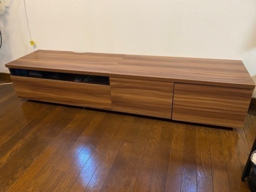 大容量収納 木製テレビボード　180cm モダン