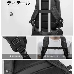 お話し中【新品】wajun  PCバッグ ノートパソコン用リュック USBポート付きの画像