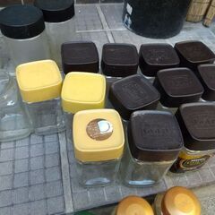 角瓶インスタントコーヒー空き瓶 工作などにいかが？の画像