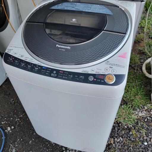 ■取引中■パナソニック 8kg 縦型洗濯乾燥機 2011年式  動作確認済(β)