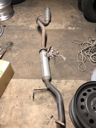 DA64Wターボ　フジツボマフラー