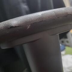 ゲーミングチェア(GTRACING)オットマン付きの画像