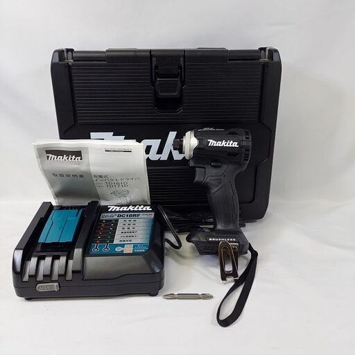 マキタ TD171DZK インパクトドライバー 充電器付き【市川行徳店】【店頭取引限定】【未使用】管理番号：ITDLZC6TPG88