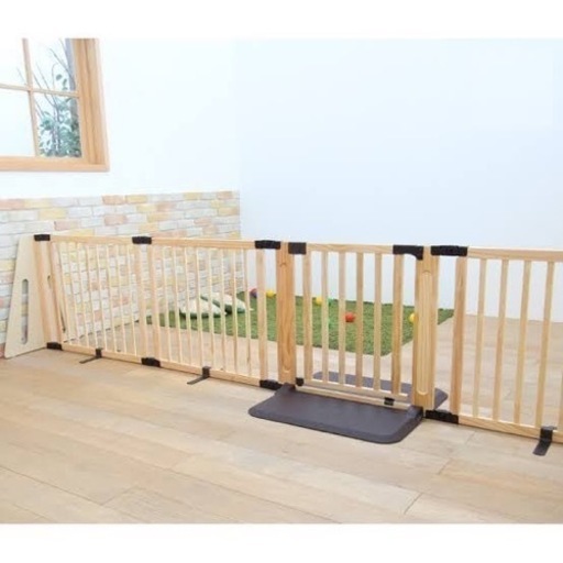 日本育児 木製パーテーション FLEX400-W ナチュラル