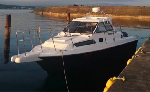 値下げ⭐︎プレジャーボートYAMAHA-FR25 150馬力船外機キャスティング仕様魚探ソナー付き