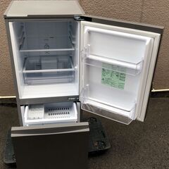 ㊾【税込み】アクア 126L 2ドア冷蔵庫 AQR-13K シルバー 2020年製